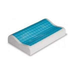 ΜΑΞΙΛΑΡΙ ΥΠΝΟΥ ΑΝΑΤΟΜΙΚΟ ΜΕ GEL & MEMORY FOAM ΜΕ ALOE VERA ΚΑΛΥΜΜΑ