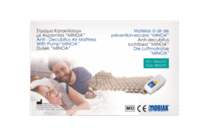 Σετ Στρώμα Κατακλίσεων με Κυψέλες & Αεραντλία “MINOA”