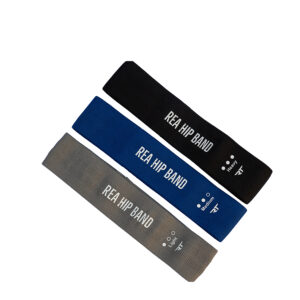 Rea Hip Band Set 3 Λάστιχα γυμ-κής 20 - 22,6 kg 76 x 8cm - Γκρι-Μπλε-Μαύρο