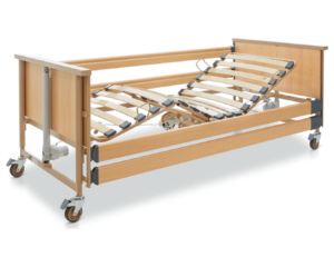 Ξύλινο Ηλεκτρικό Πολύσπαστο Κρεβάτι - Μηνιαία Ενοικίαση