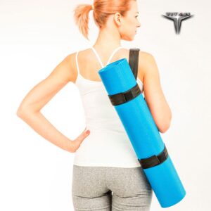 TITAN ΣΤΡΩΜΑ YOGA MAT NBR ΜΠΛΕ