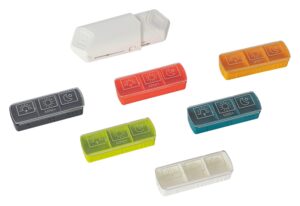 Μηνιαία θήκη χαπιών mini plus & κόφτης χαπιών