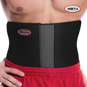 ΖΩΝΗ ΟΡΘΟΠΕΔΙΚΗ WRAP AROUND BLACK LINE S-XL JOHN’S®