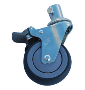 Τροχός κρεβατιού με φρένο