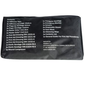 ΦΑΡΜΑΚΕΙΟ FIRST AID KIT ΒΑΣΕΙ DIN13164