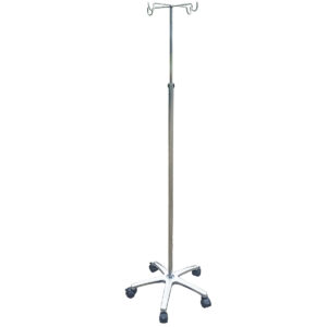 Στατώ Ορού Τετραπλό με Μεταλλική Βάση