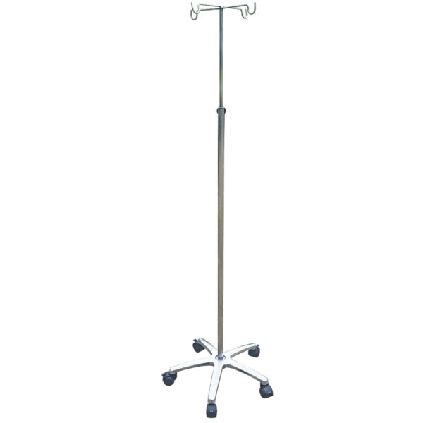 Στατώ Ορού Τετραπλό με Μεταλλική Βάση