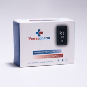 Παλμικό Οξύμετρο Δακτύλου POWERPHARM