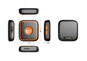 Mini φορητή συσκευή εντοπισμού Gps Tracker για παρακολούθηση ηλικιωμένων σε κρεμαστό σε μπρελόκ ή και σε ρολόι με sos Mod. V303