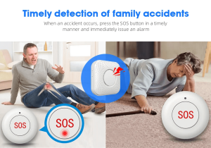 Μπουτόν έκτακτης ανάγκης Κουμπί ασύρματου πανικού Συναγερμός sos για ηλικιωμένους – panic button – Μπουτόν Συναγερμού SOS 80