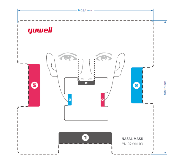 NASAL MASK YN-01 YUWELL