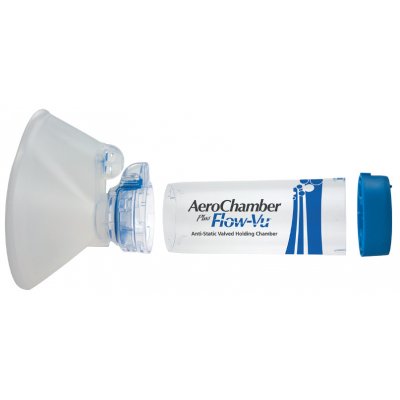 Aerochamber Plus Ενηλίκων Με Μάσκα Large