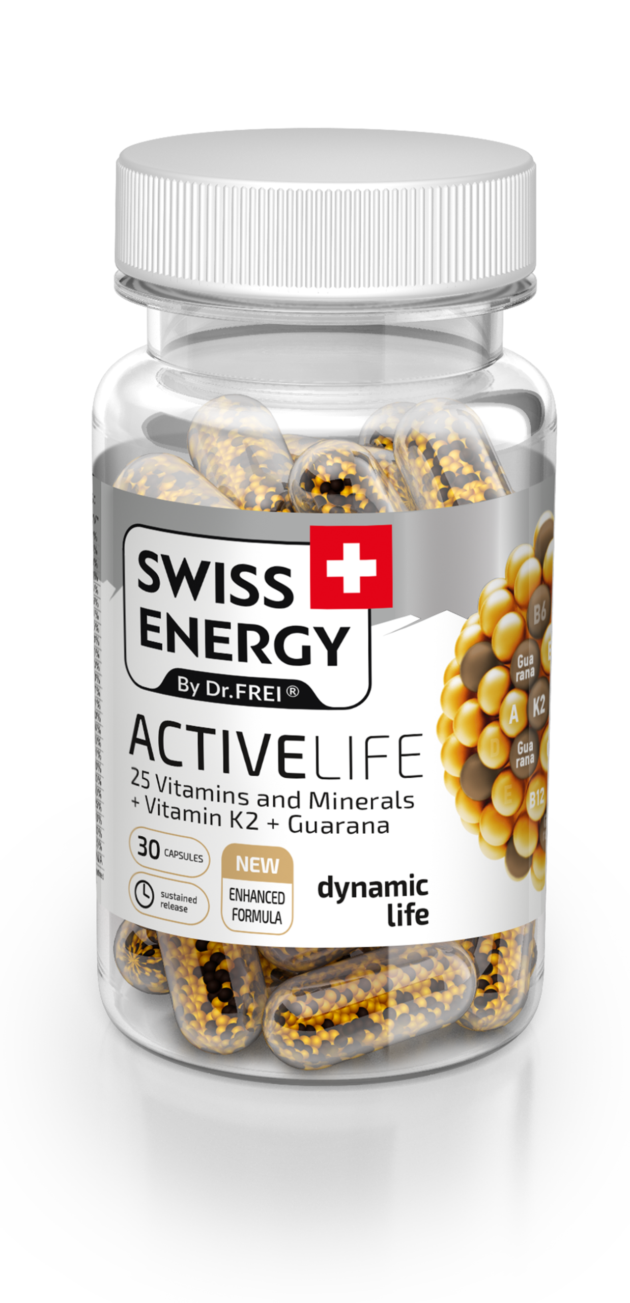 &Beta;&iota;&tau;&alpha;&mu;ί&nu;&eta; ACTIVE LIFE SWISS ENERGY &Kappa;ά&psi;&omicron;&upsilon;&lambda;&epsilon;&sigmaf; (30 TEM)