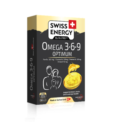 Συμπλήρωμα OMEGA 3 6 9 OPTIMUM (30 κάψουλες) SWISS ENERGY