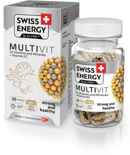 Βιταμίνη Multivit Swiss Energy (30 κάψουλες)